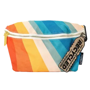 Fydelity Fanny Pack - Ultra Slim Retro Rainbow -