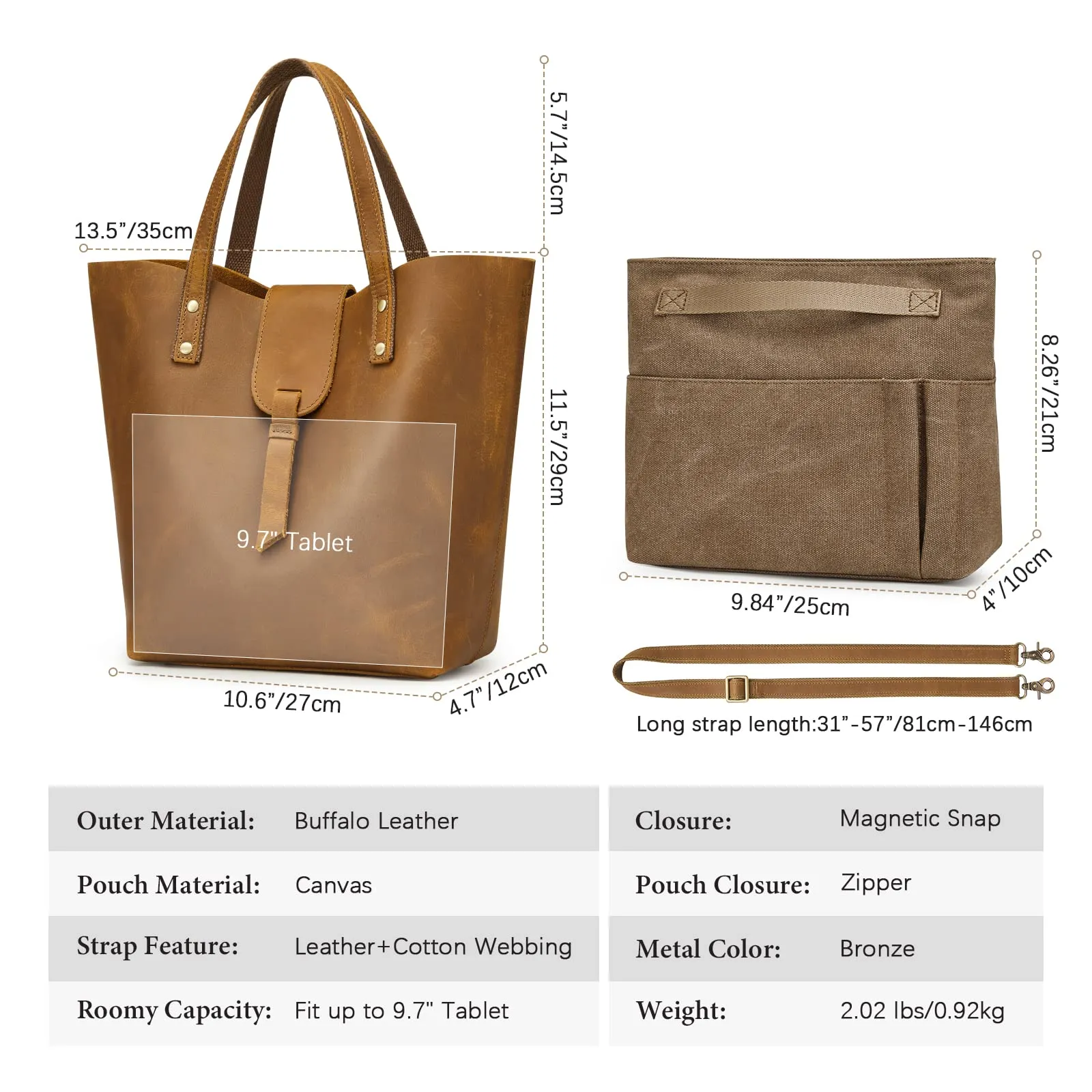 Genuine Leather Top-Handle Crossbody Bags