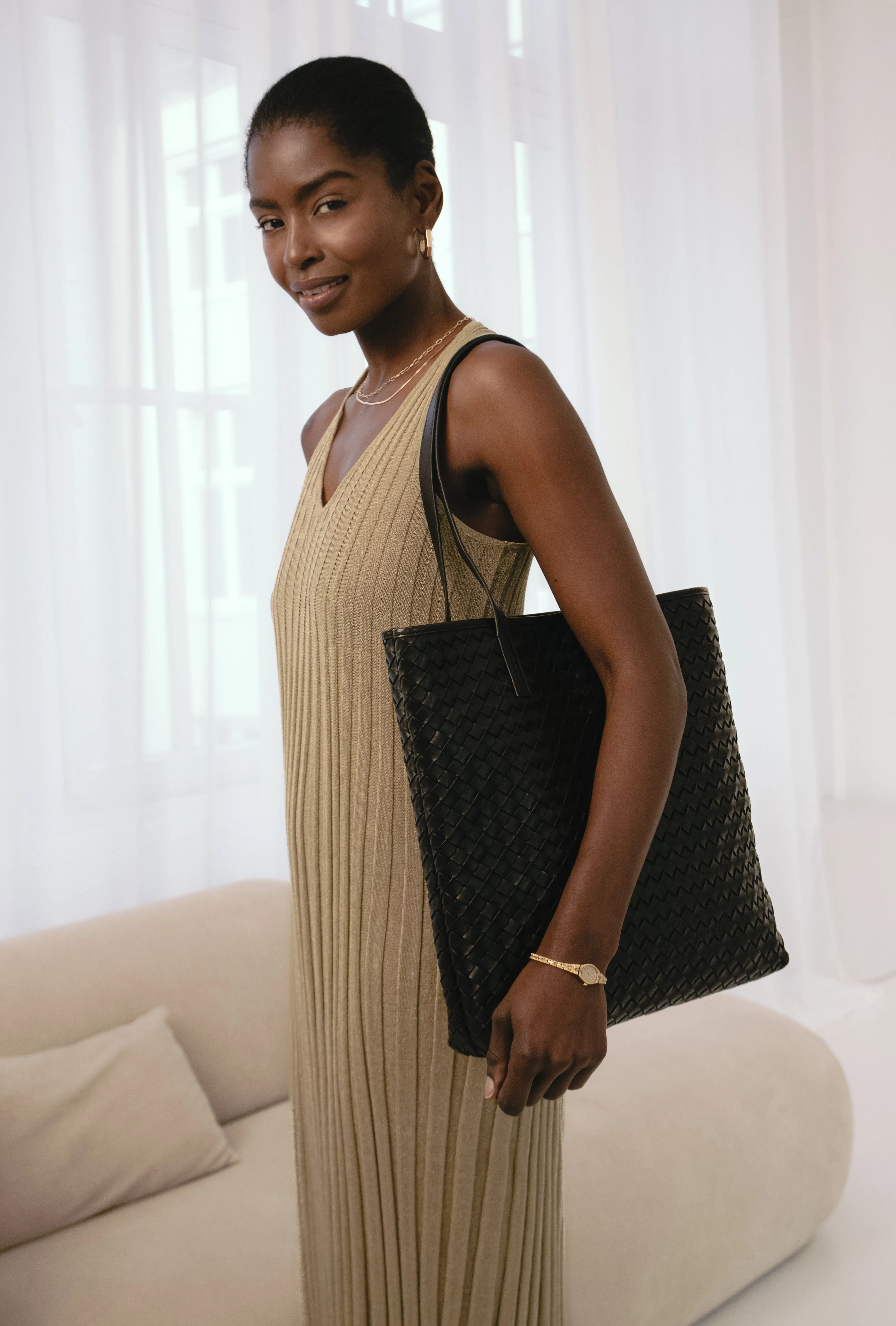 Georgia | Woven Classic Leather