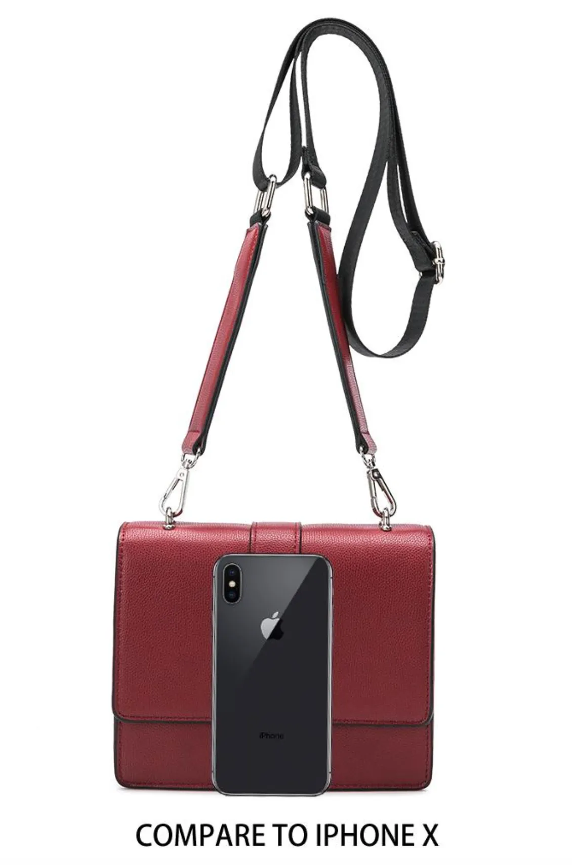 Gia Black Crossbody/Belt Bag