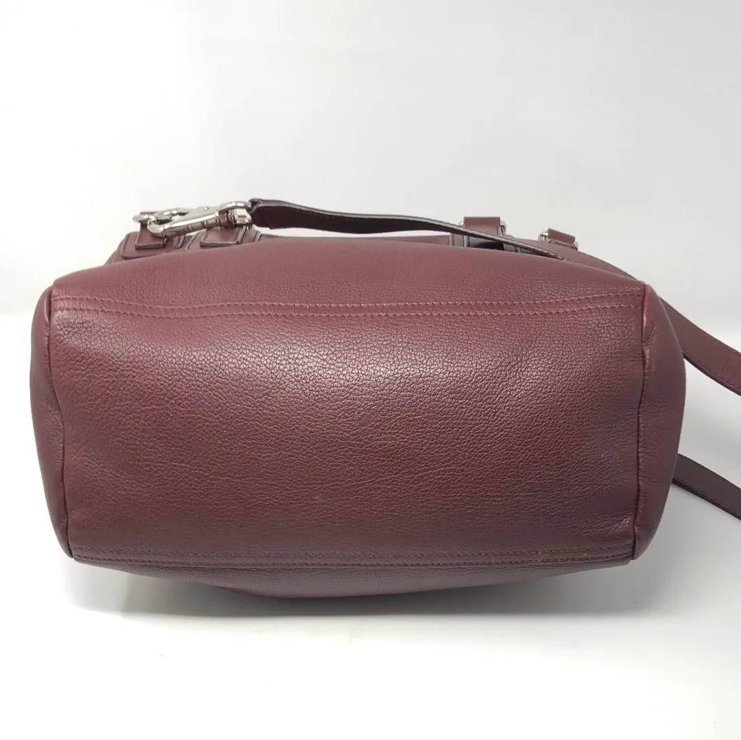 GIVENCHY Medium Burgundy Pandora Bag