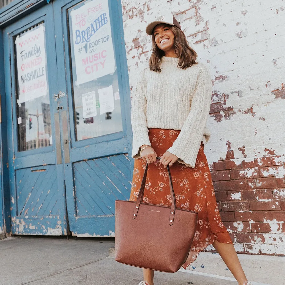 GO-GETTER TOTE chestnut