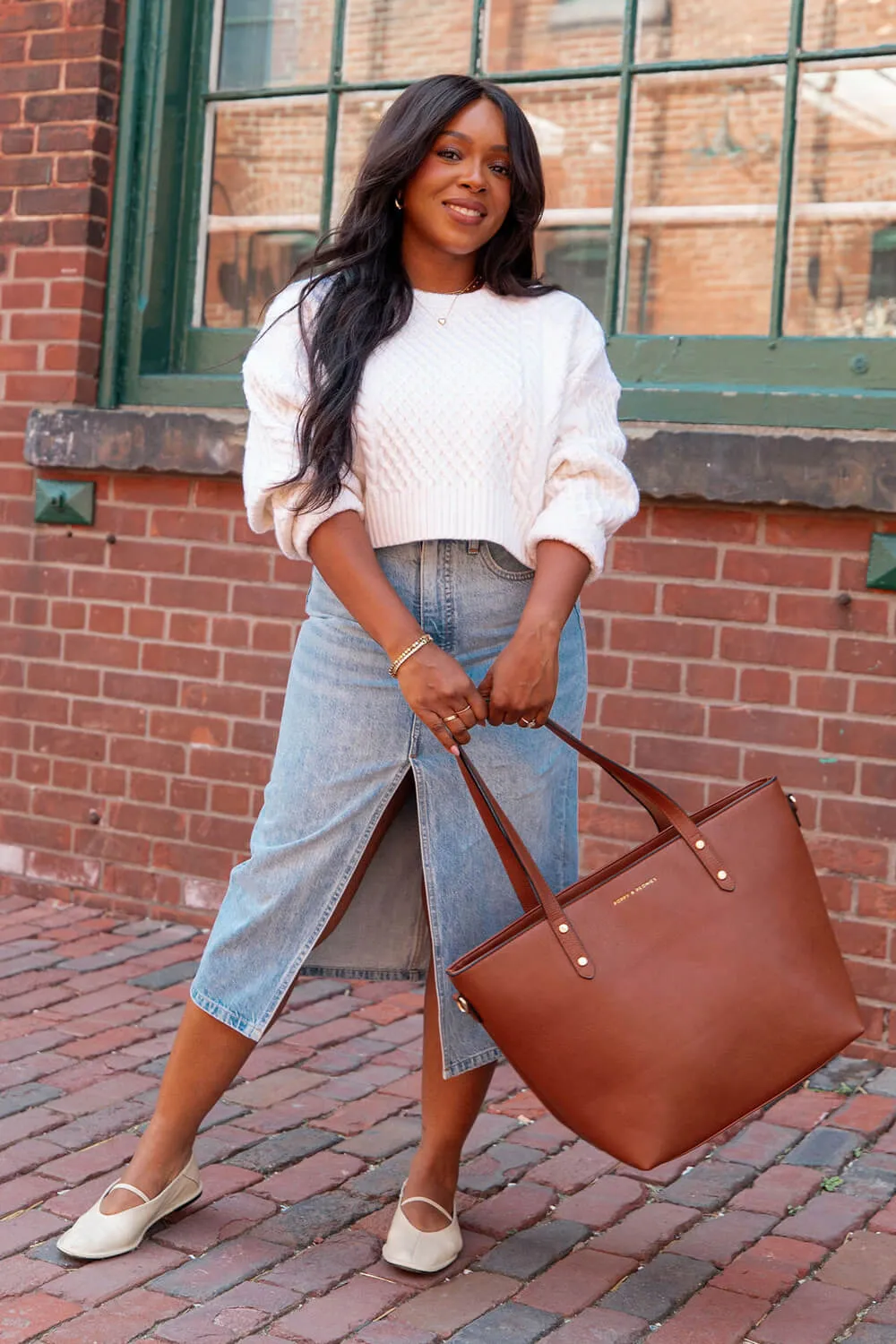 GO-GETTER TOTE chestnut