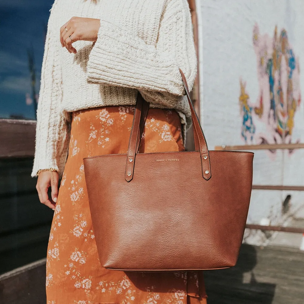GO-GETTER TOTE chestnut