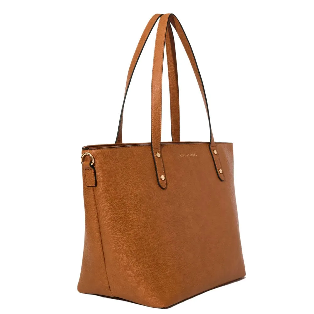 Go-Getter Tote Cognac
