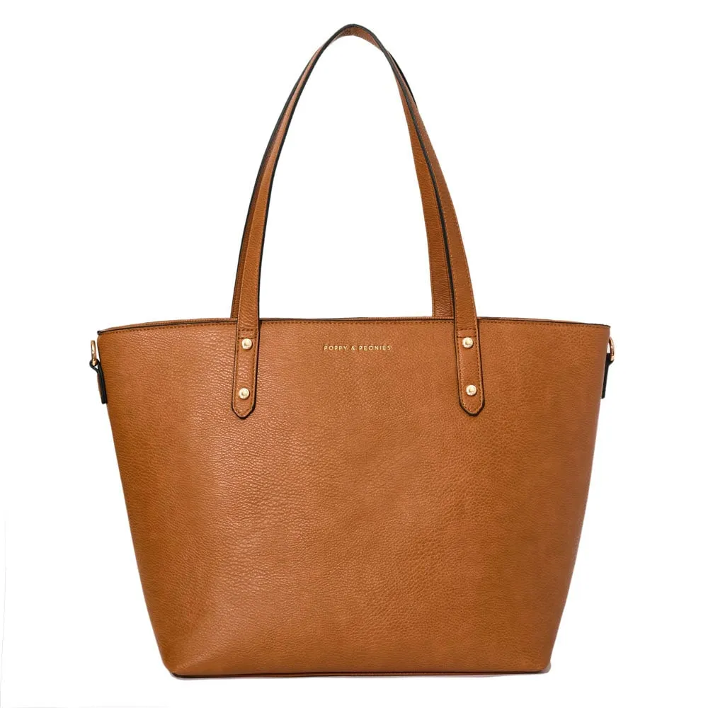 Go-Getter Tote Cognac