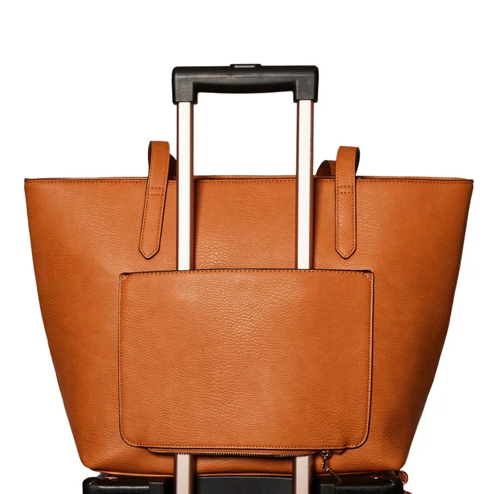 Go-Getter Tote Cognac