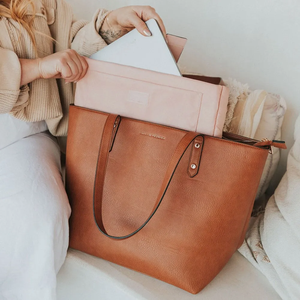 Go-Getter Tote Cognac