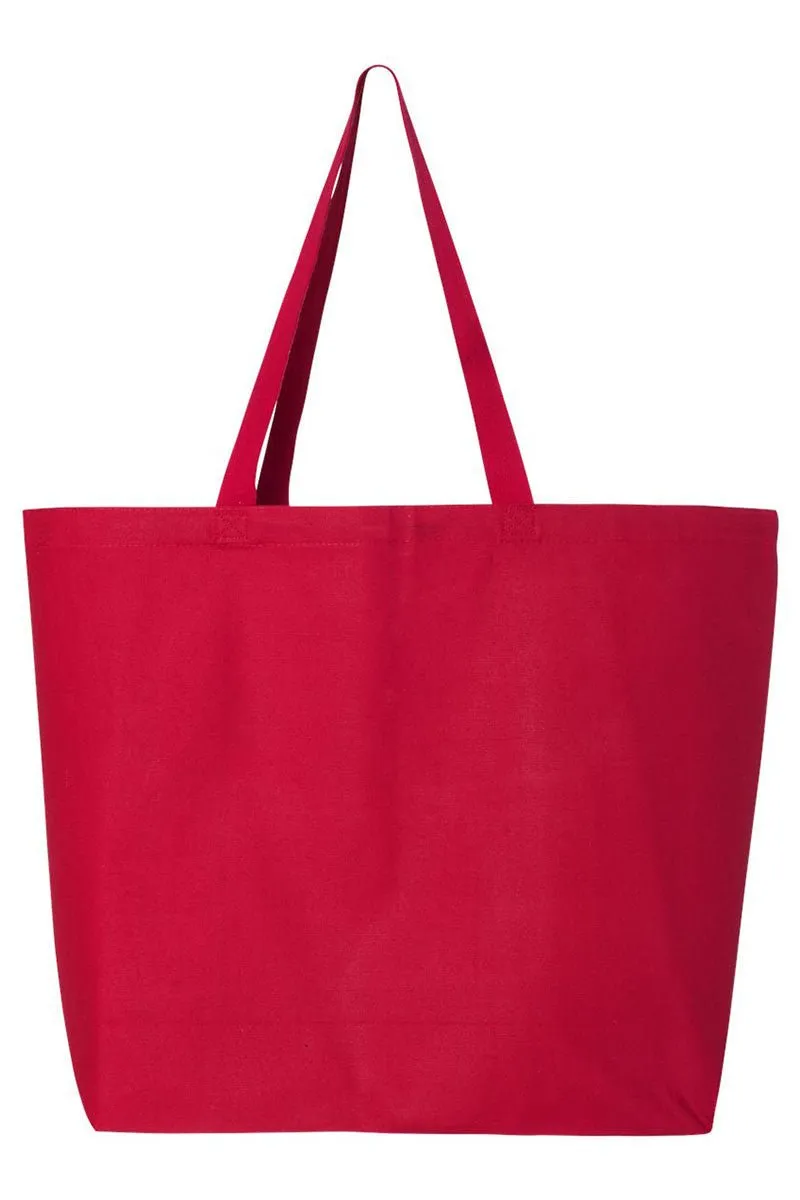 God Says You Are Coquette Canvas Jumbo Tote