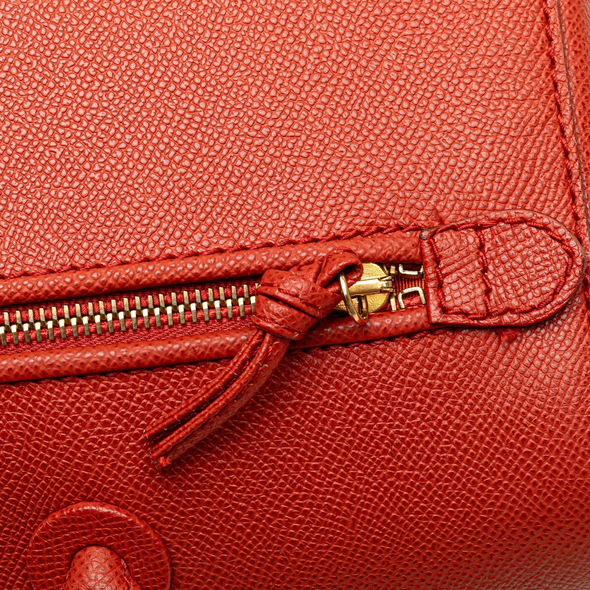 Grained Calfskin Tote
