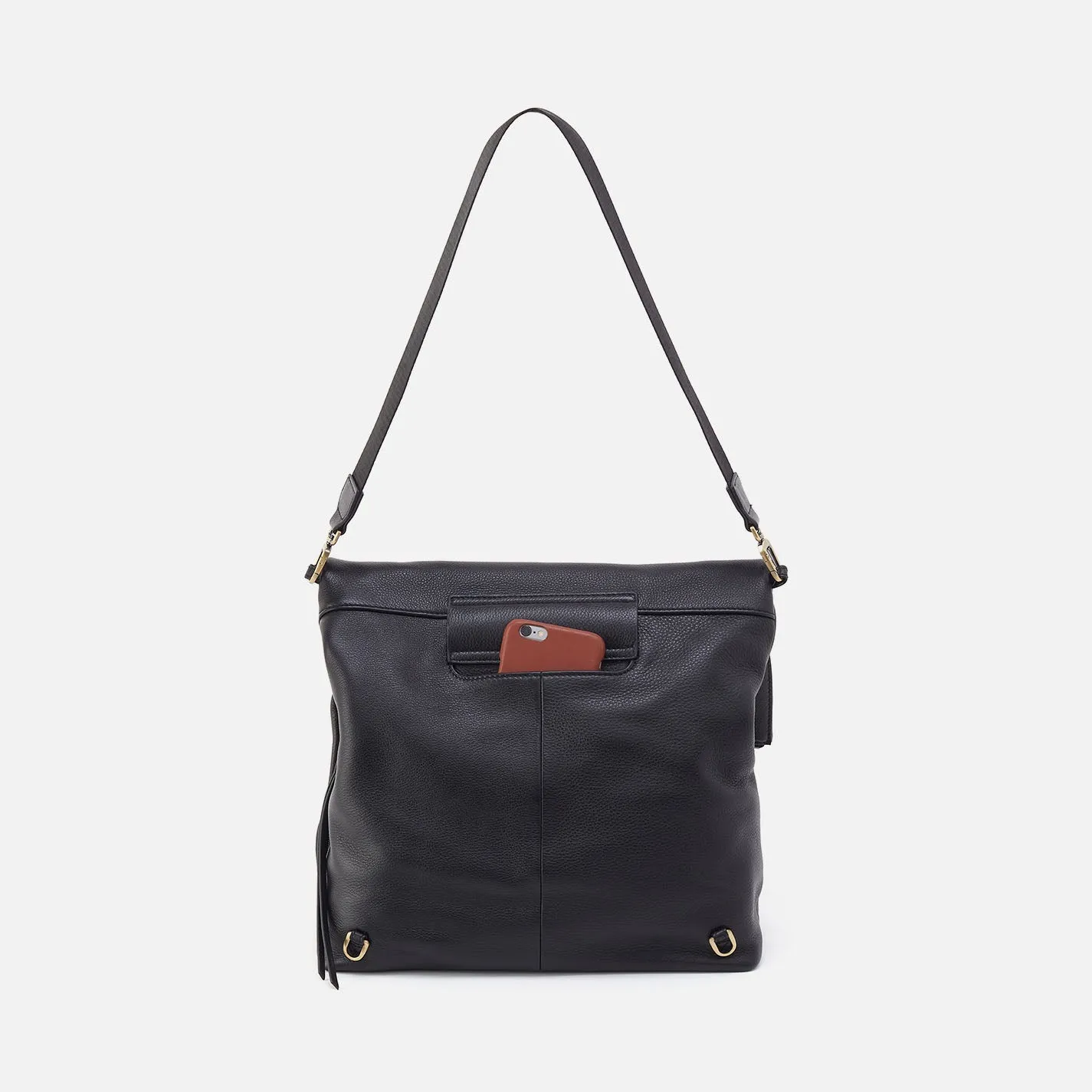 Grant Backpack In Pebbled Leather - Black