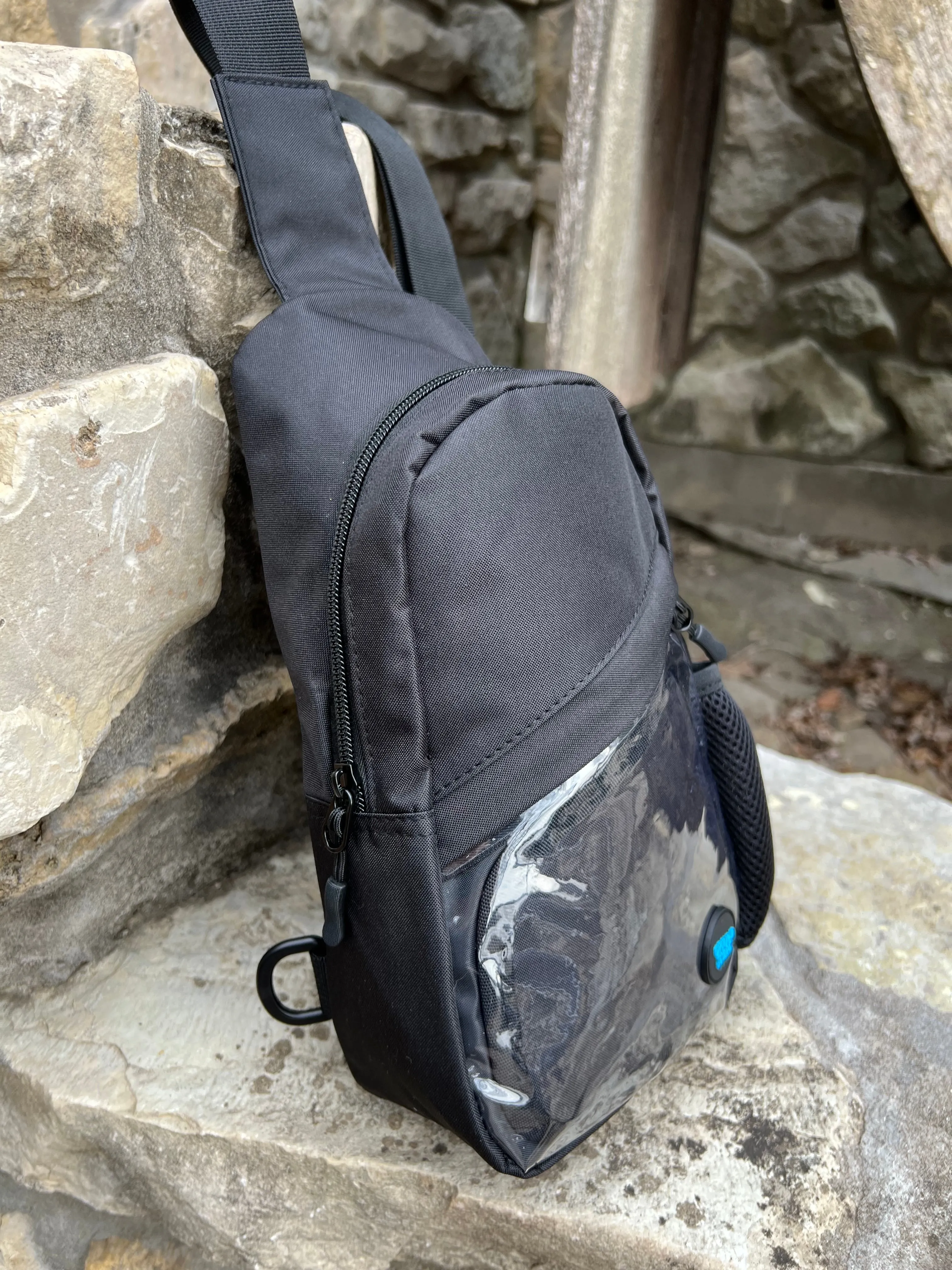 Ground Score Black ITA Crossbody Bag