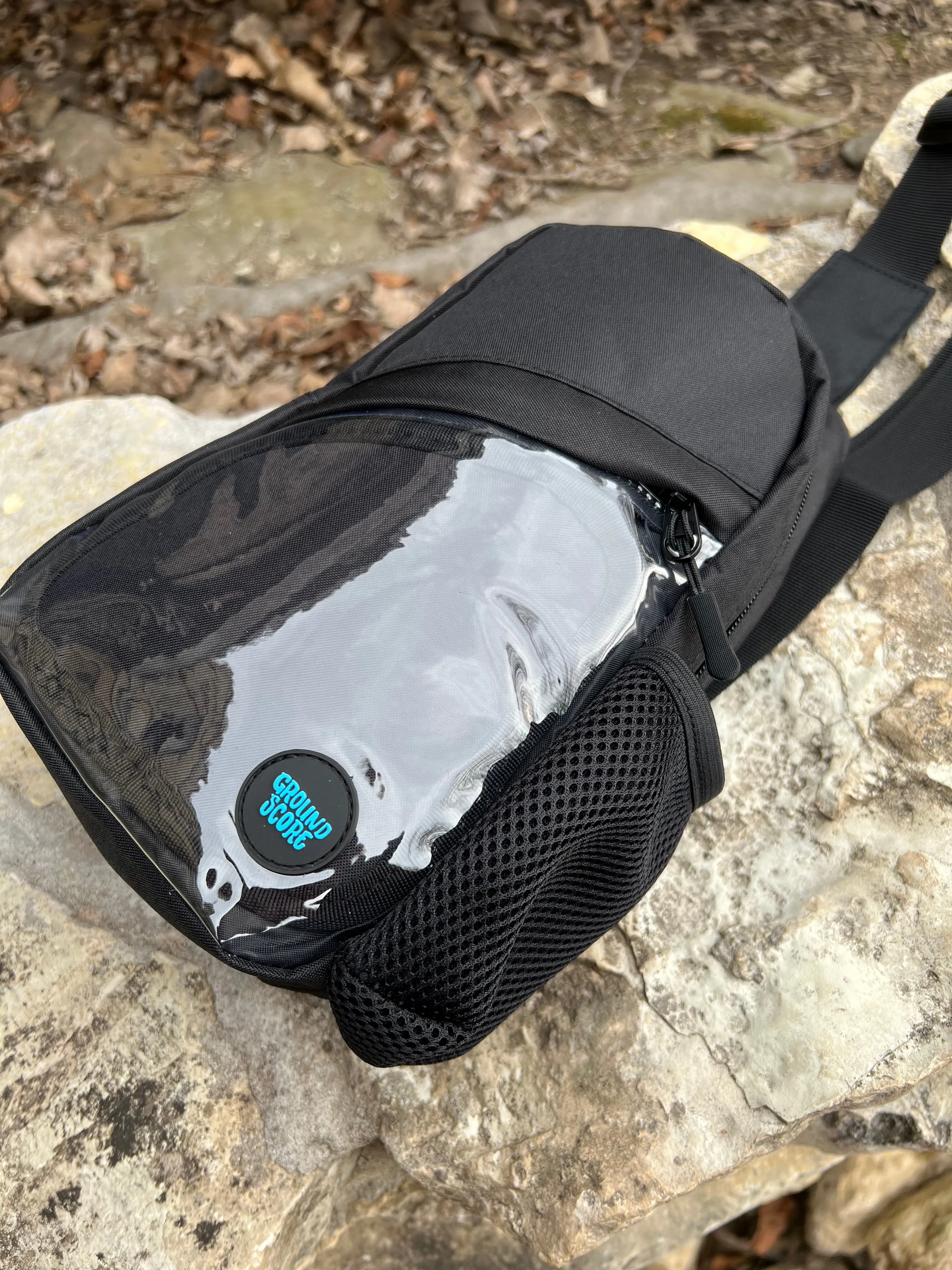 Ground Score Black ITA Crossbody Bag