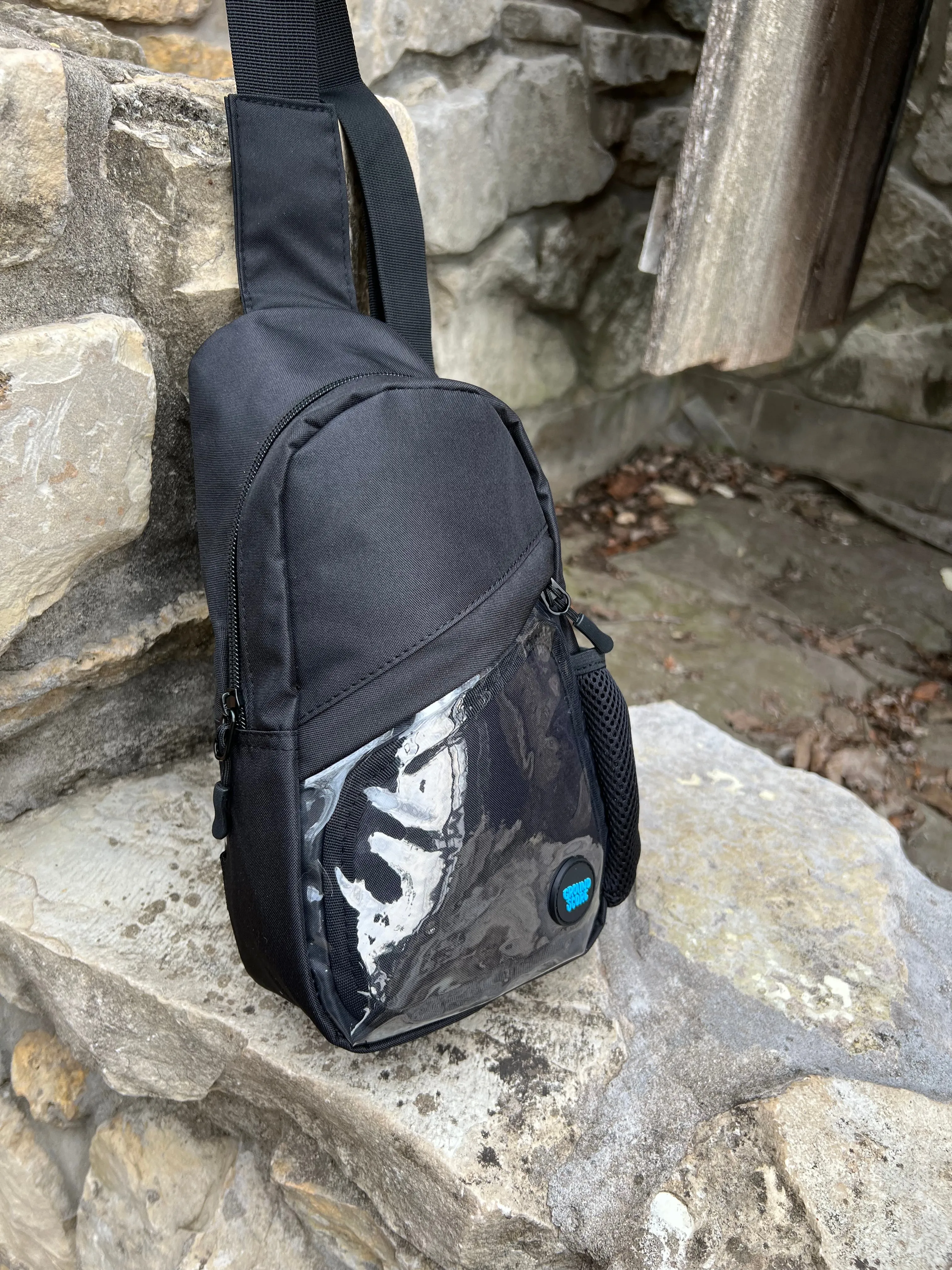 Ground Score Black ITA Crossbody Bag