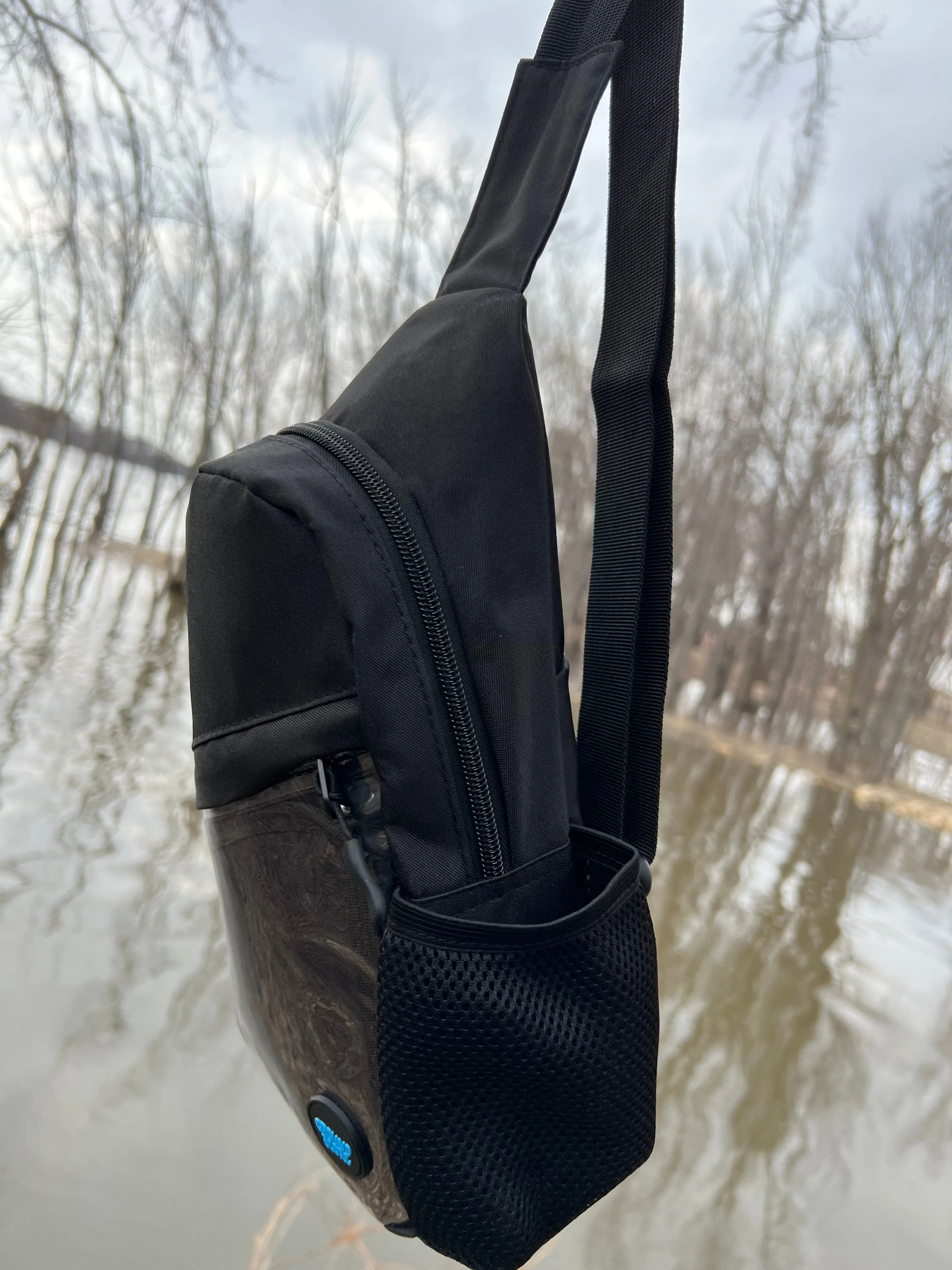 Ground Score Black ITA Crossbody Bag