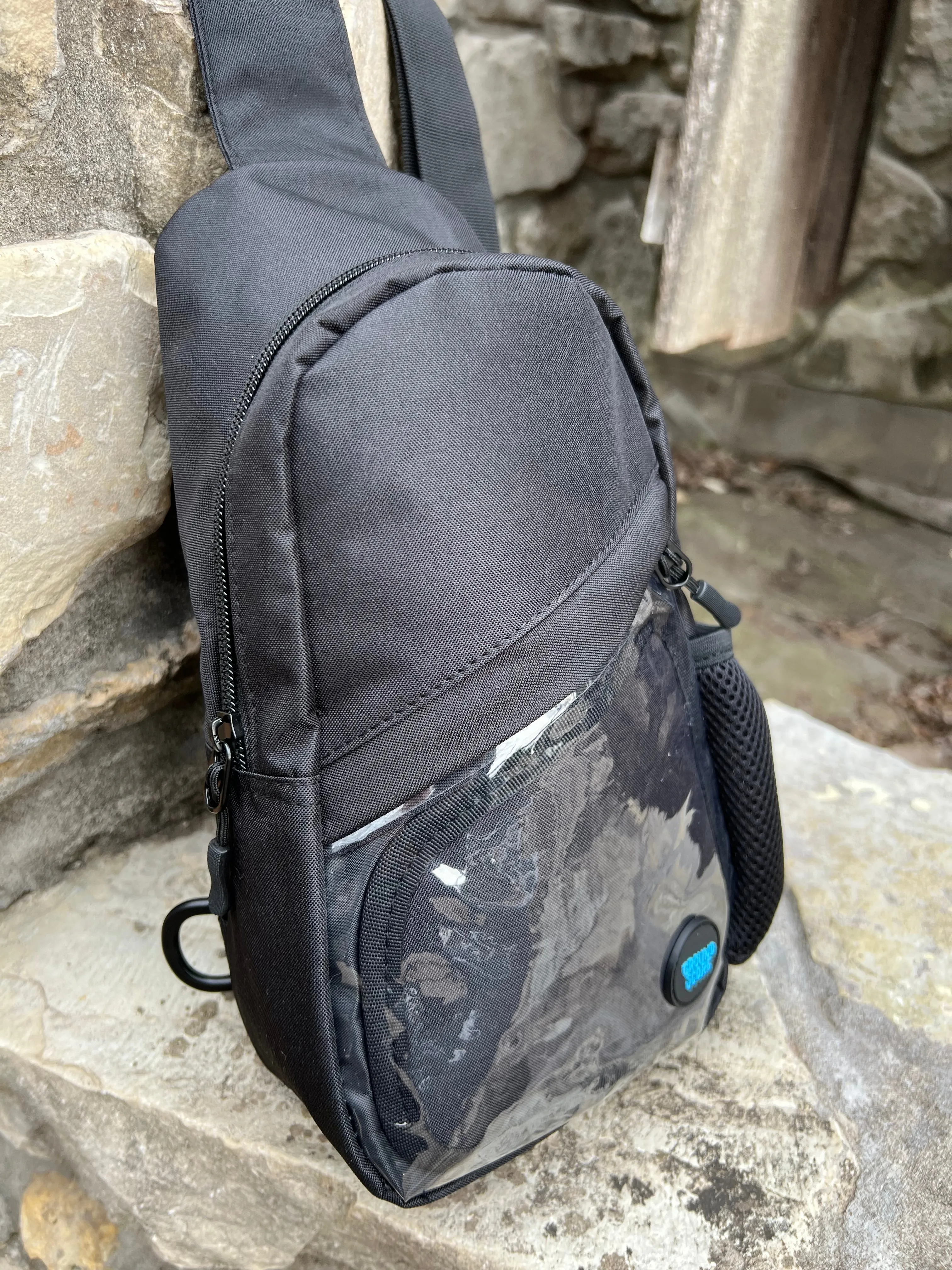 Ground Score Black ITA Crossbody Bag