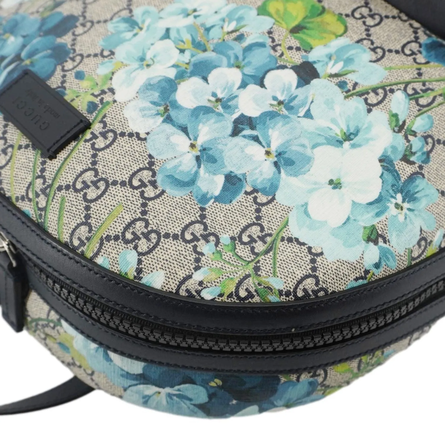 GUCCI Blooms Medium GG Supreme Monogram Backpack Beige 406370