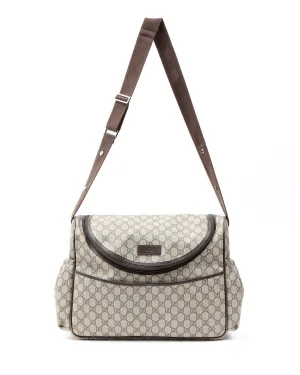 Gucci GG Supreme Coated Canvas Diaper Bag