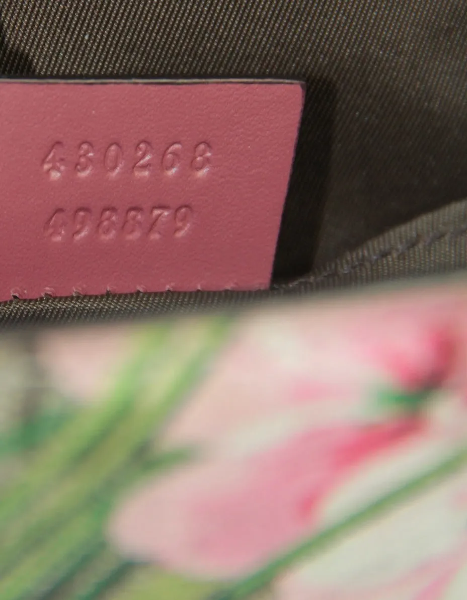 Gucci Monogram Blooms Large Cosmetic Case