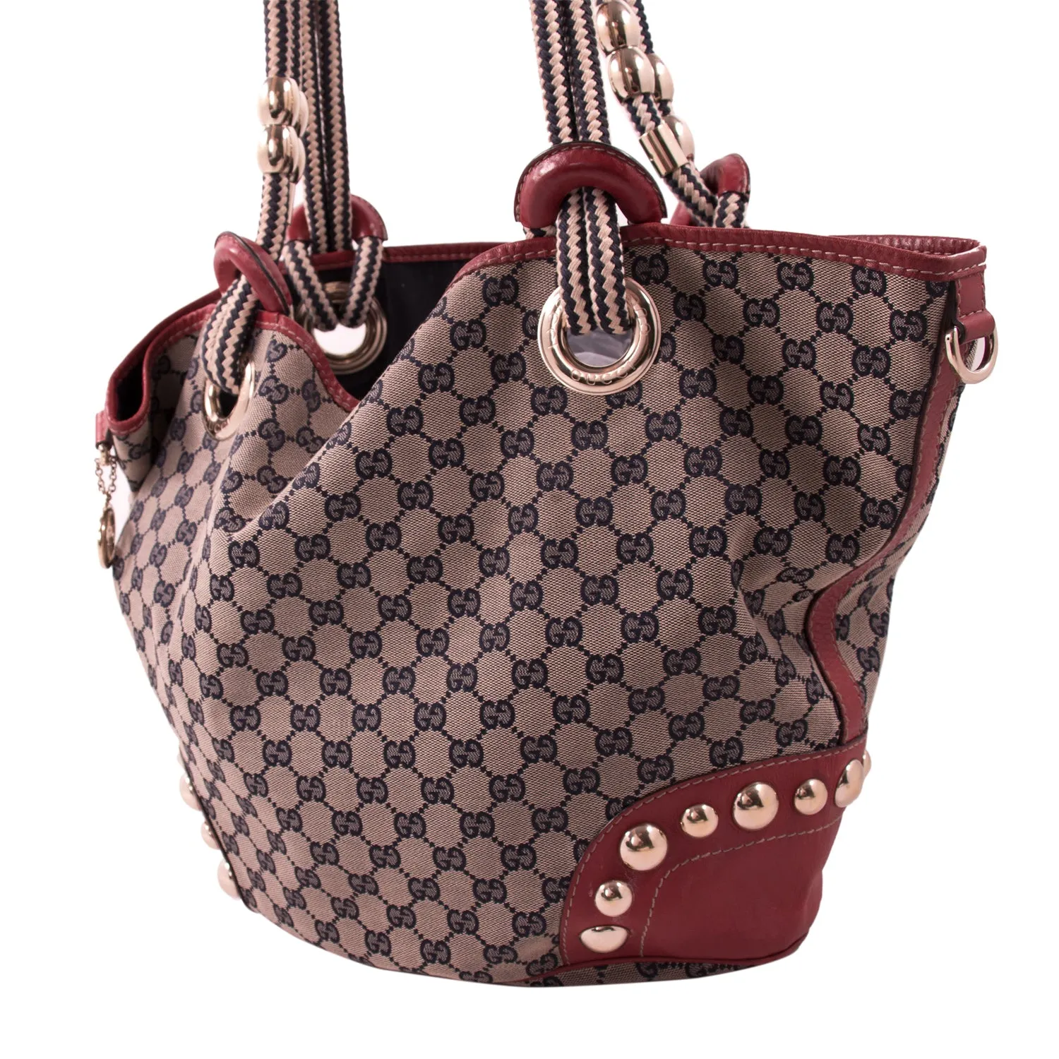 Gucci Oversized Canvas Hobo Bag