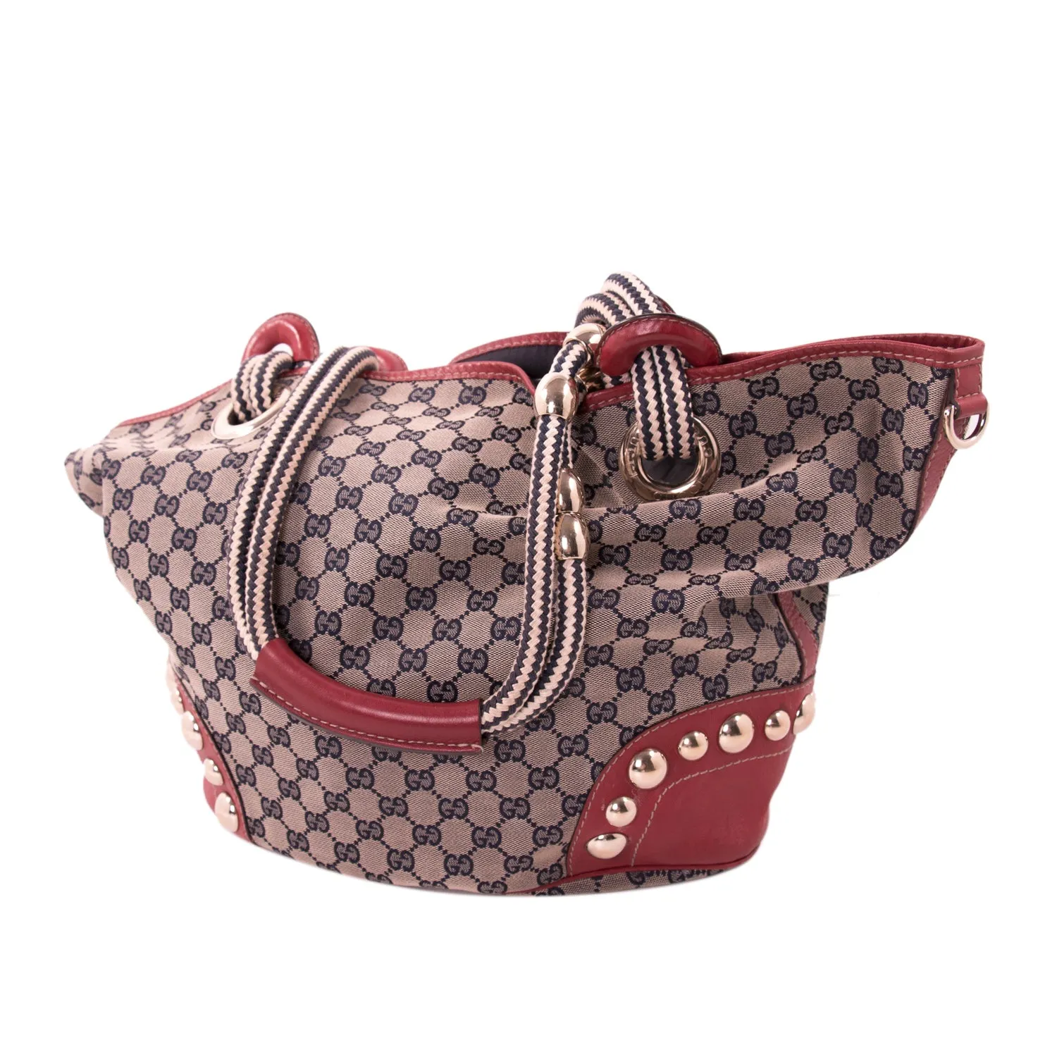 Gucci Oversized Canvas Hobo Bag