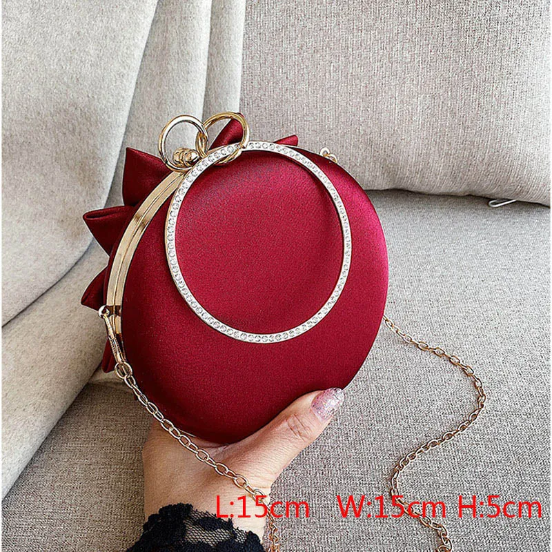 Happy Souls Floral Clutch Handbag  With Crystal Decoration