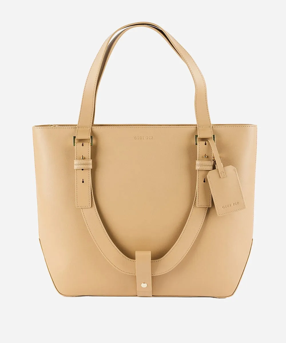 Hayes Hat Carrying Tote - Genuine Leather Bag