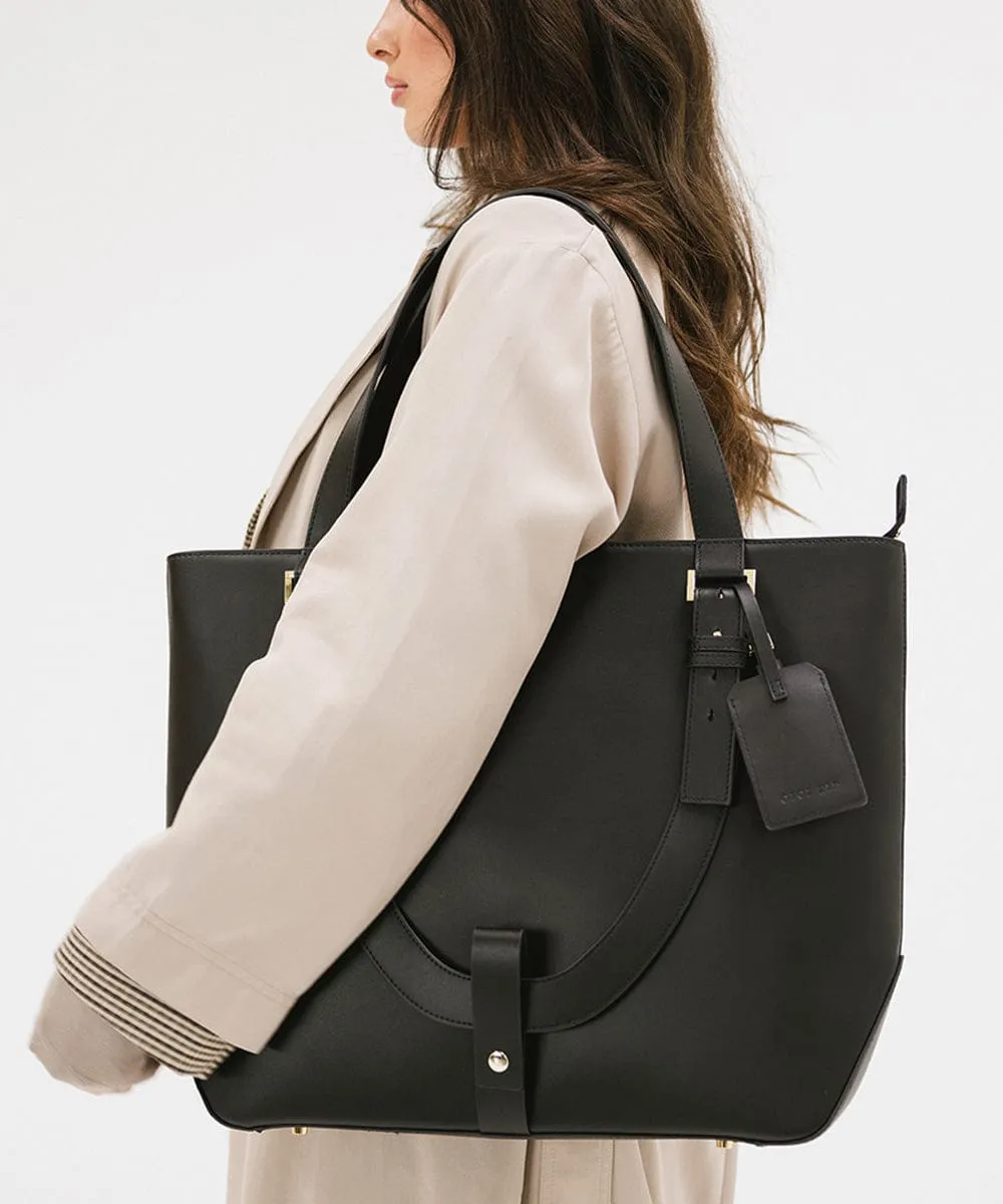 Hayes Hat Carrying Tote - Genuine Leather Bag