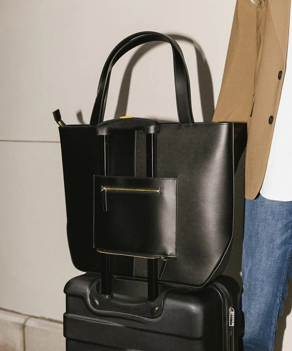 Hayes Hat Carrying Tote - Genuine Leather Bag