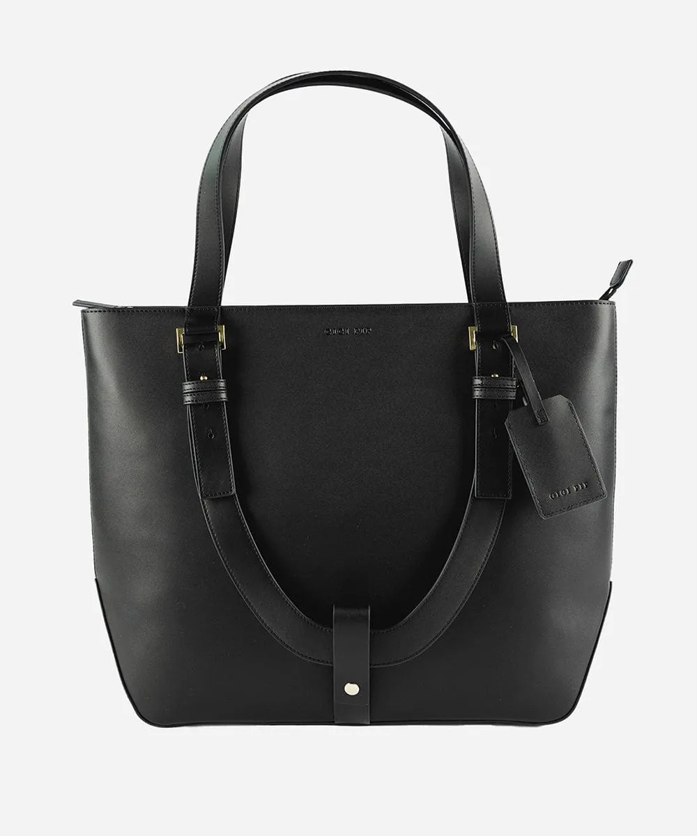 Hayes Hat Carrying Tote - Genuine Leather Bag