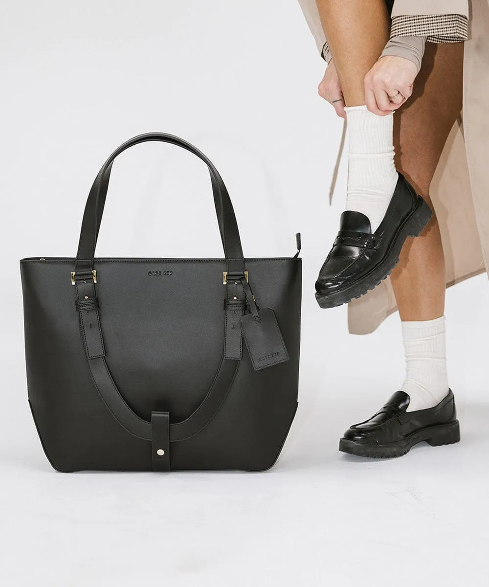 Hayes Hat Carrying Tote - Genuine Leather Bag
