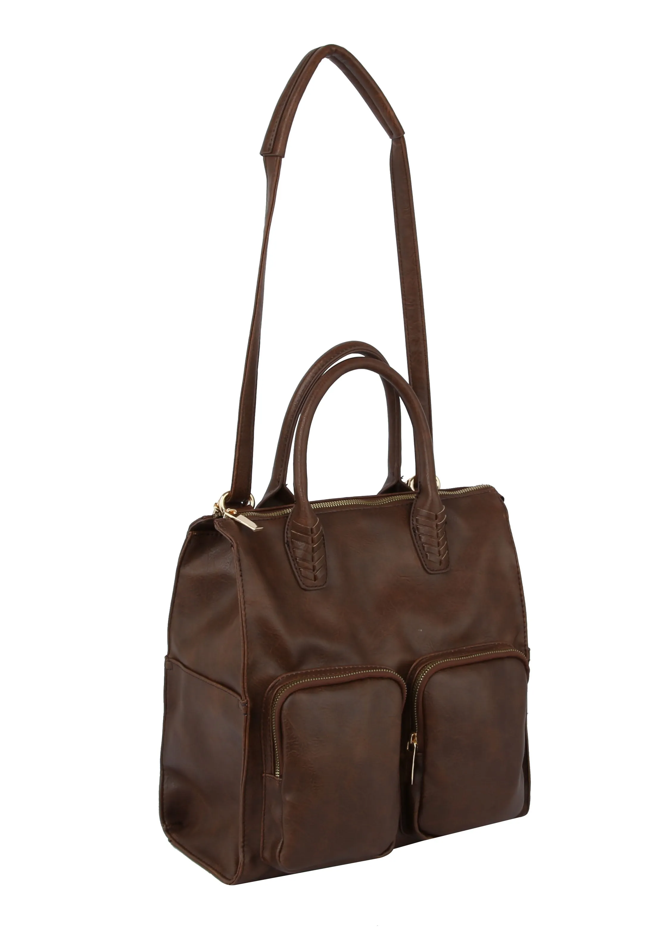 HF Dual Front Pocket Convertible Backpack  JNM-0060