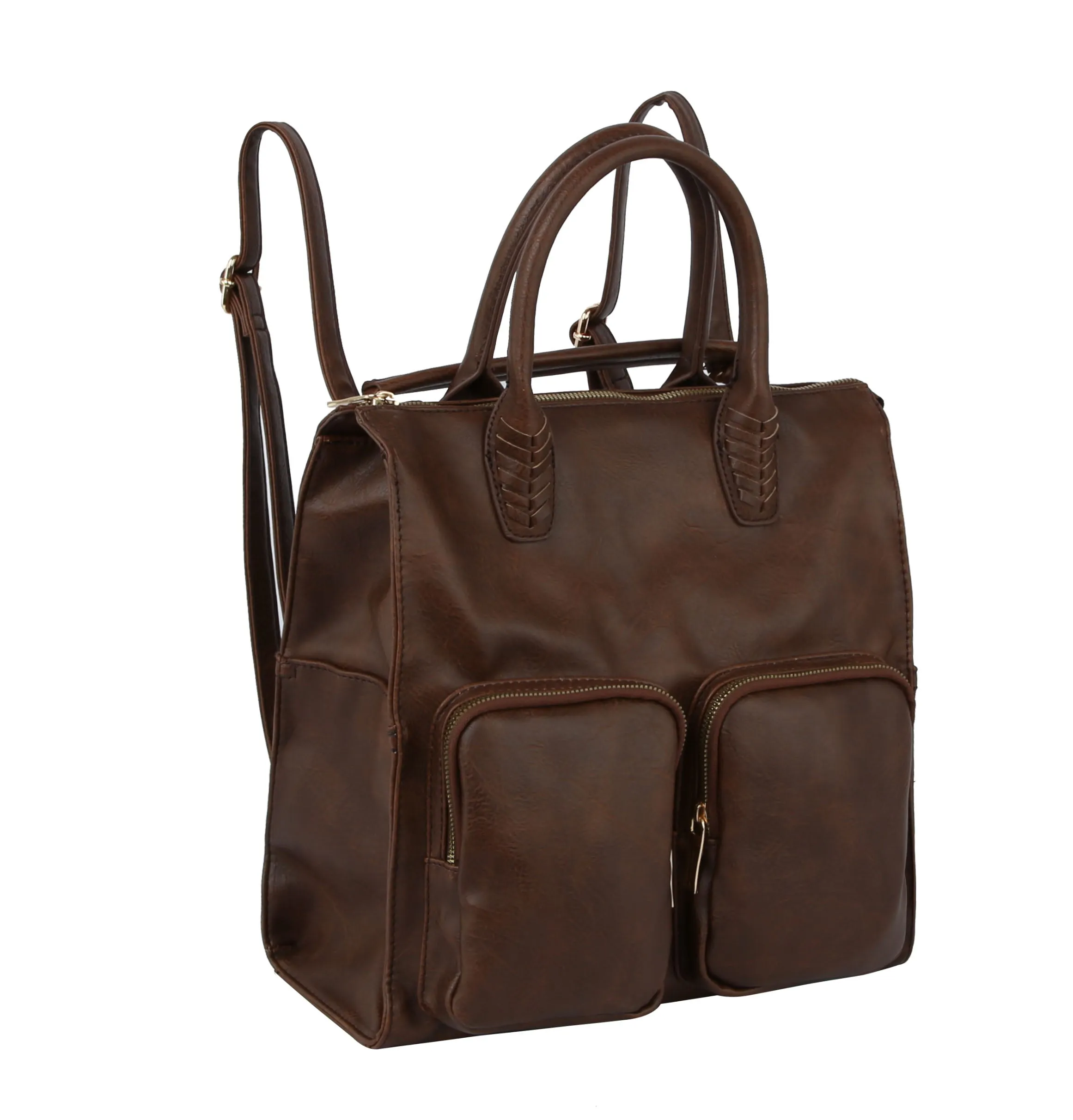 HF Dual Front Pocket Convertible Backpack  JNM-0060