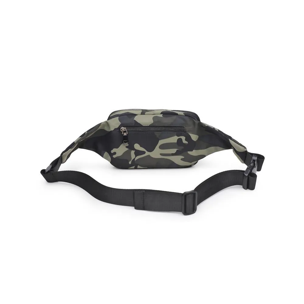 Hip Hugger Nylon Belt Bag - Camo