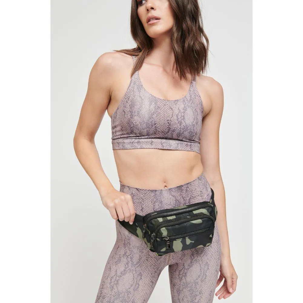 Hip Hugger Nylon Belt Bag - Camo