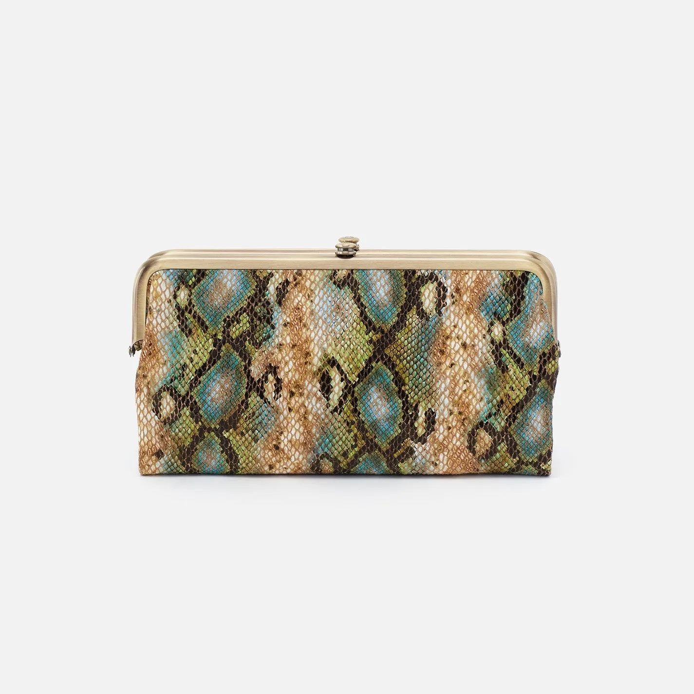 Hobo Lauren Wallet - Garden Snake