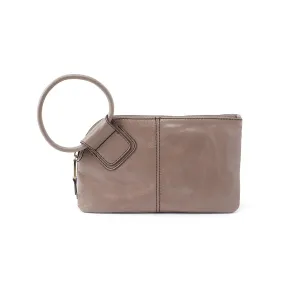 Hobo Women's Leather Sable Wristlet Clutch Wallet (Ash)