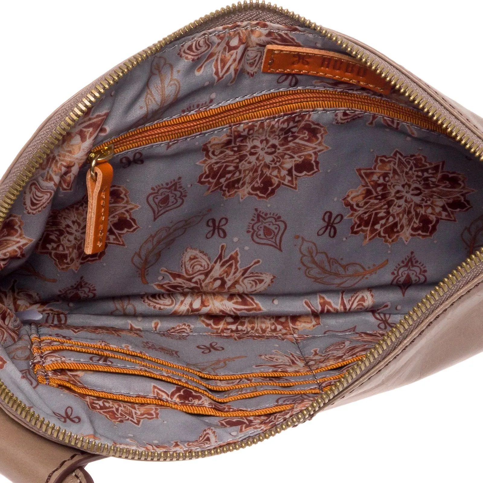 Hobo Women's Leather Sable Wristlet Clutch Wallet (Ash)