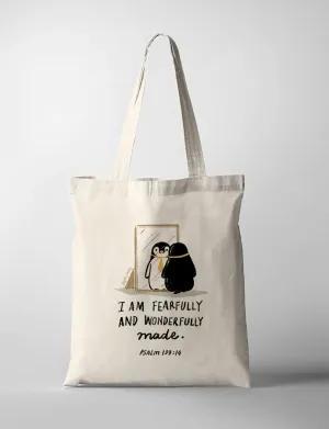 I am Fearfully and Wonderfully Made {Tote Bag}