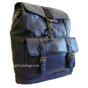 I Pad Laptop Navy Blue F Leather school Sport L backpack Bag tablet Form Pockets