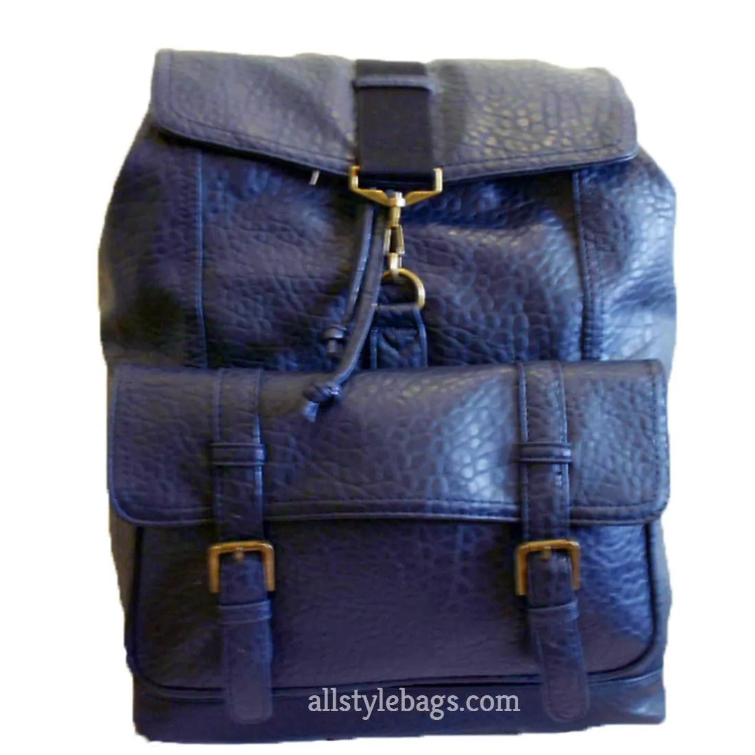 I Pad Laptop Navy Blue F Leather school Sport L backpack Bag tablet Form Pockets
