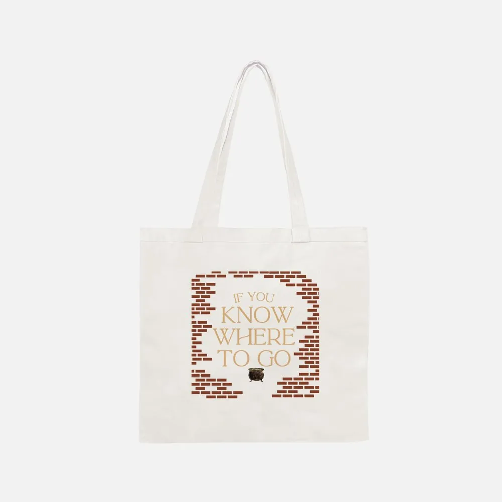 If You Know Where to Go - Small Canvas Tote
