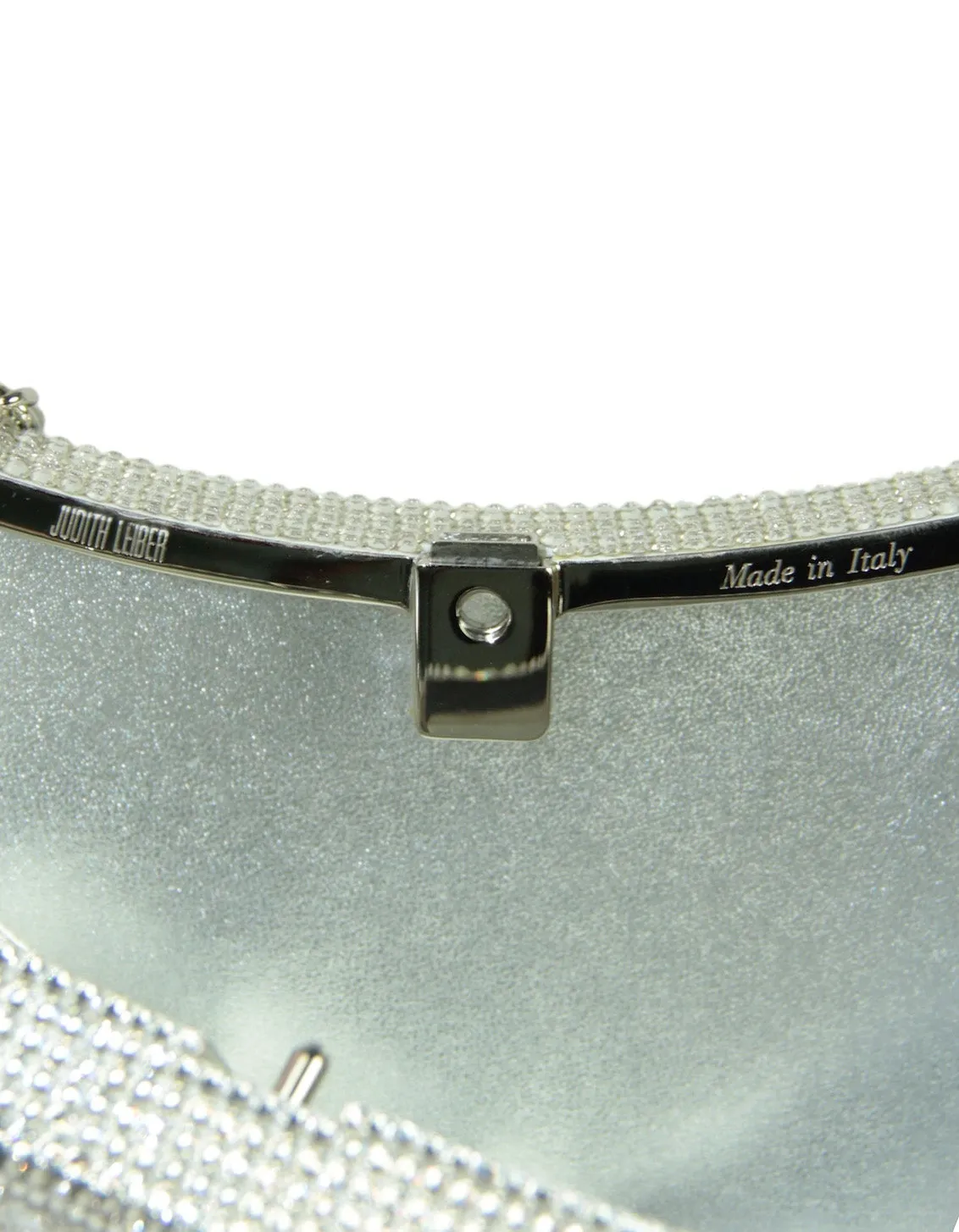 Judith Leiber Crystal Angel Wing Minaudiere Clutch Bag