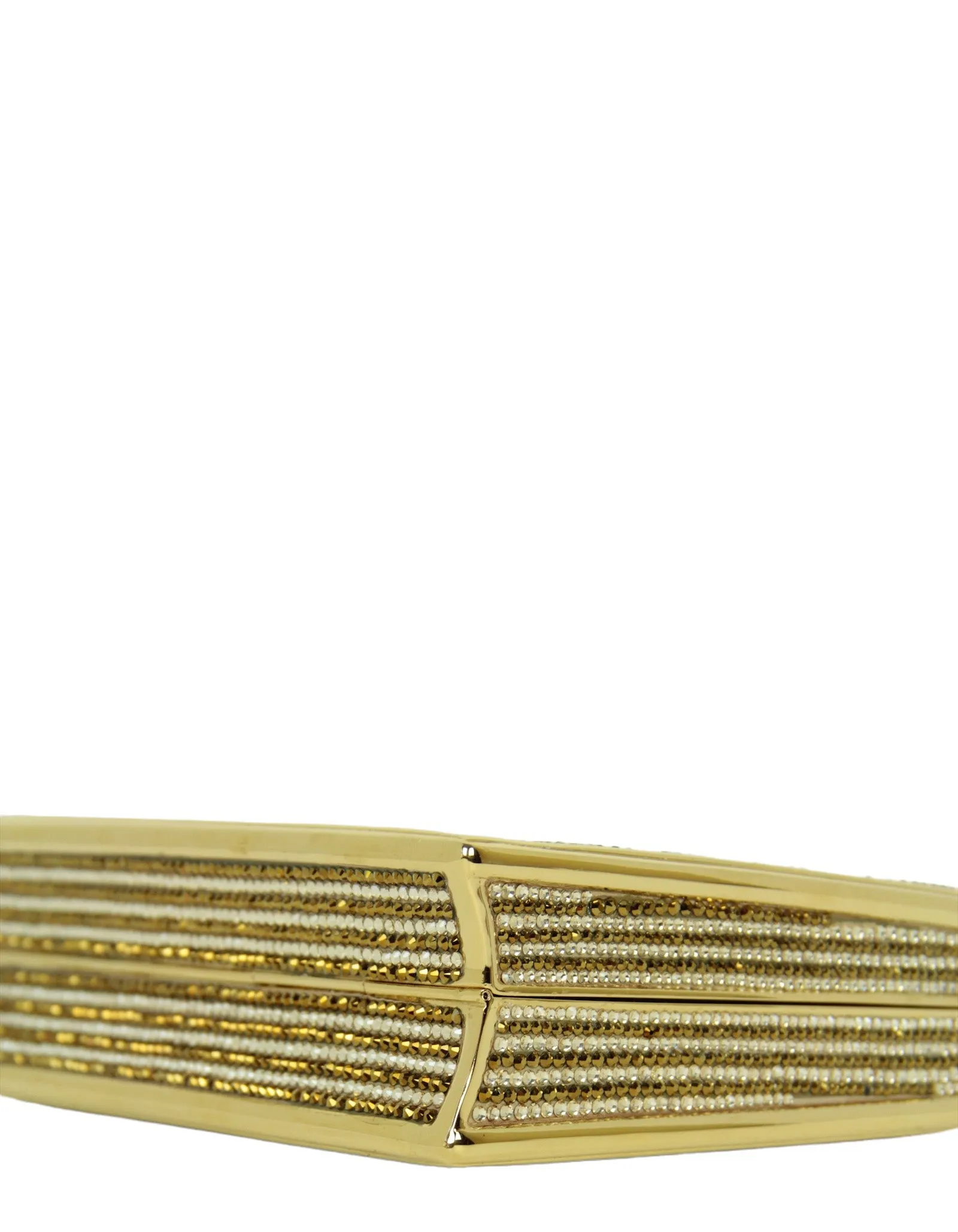 Judith Leiber Crystal Boss Lady Book Minaudiere Clutch
