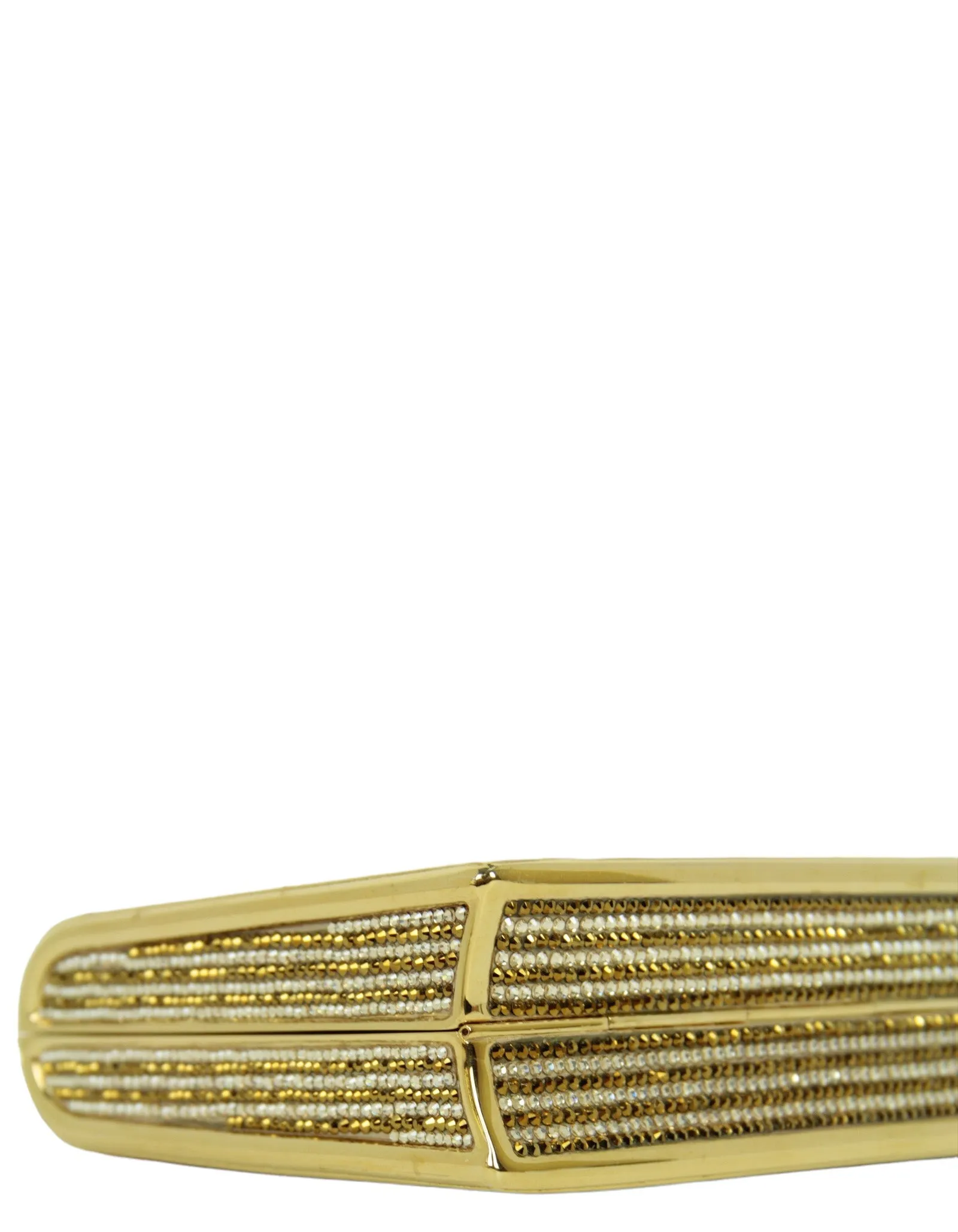Judith Leiber Crystal Boss Lady Book Minaudiere Clutch