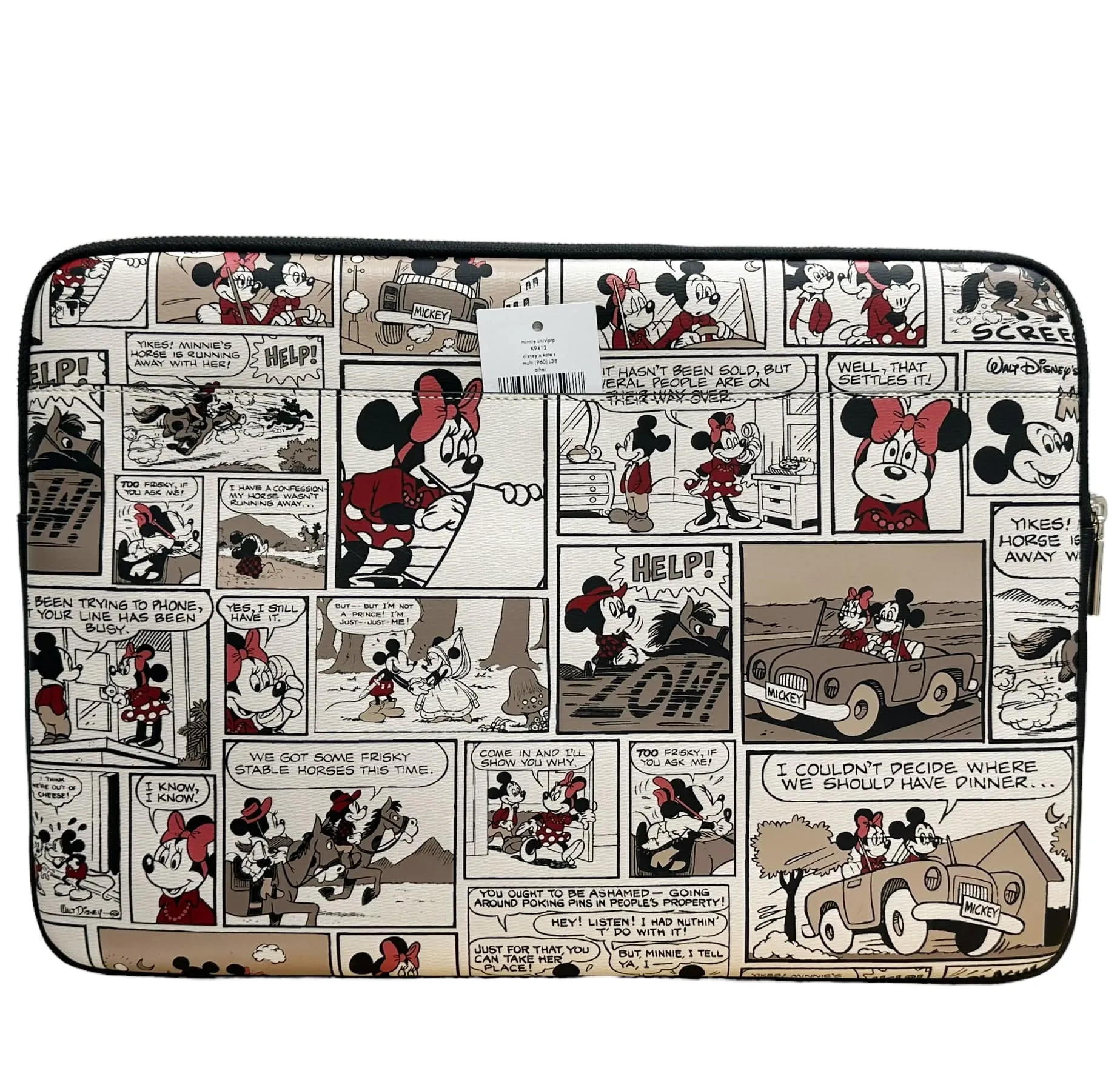 Kate Spade x Disney Minnie Mouse Comic Strip Universal 15 Inch Laptop Sleeve