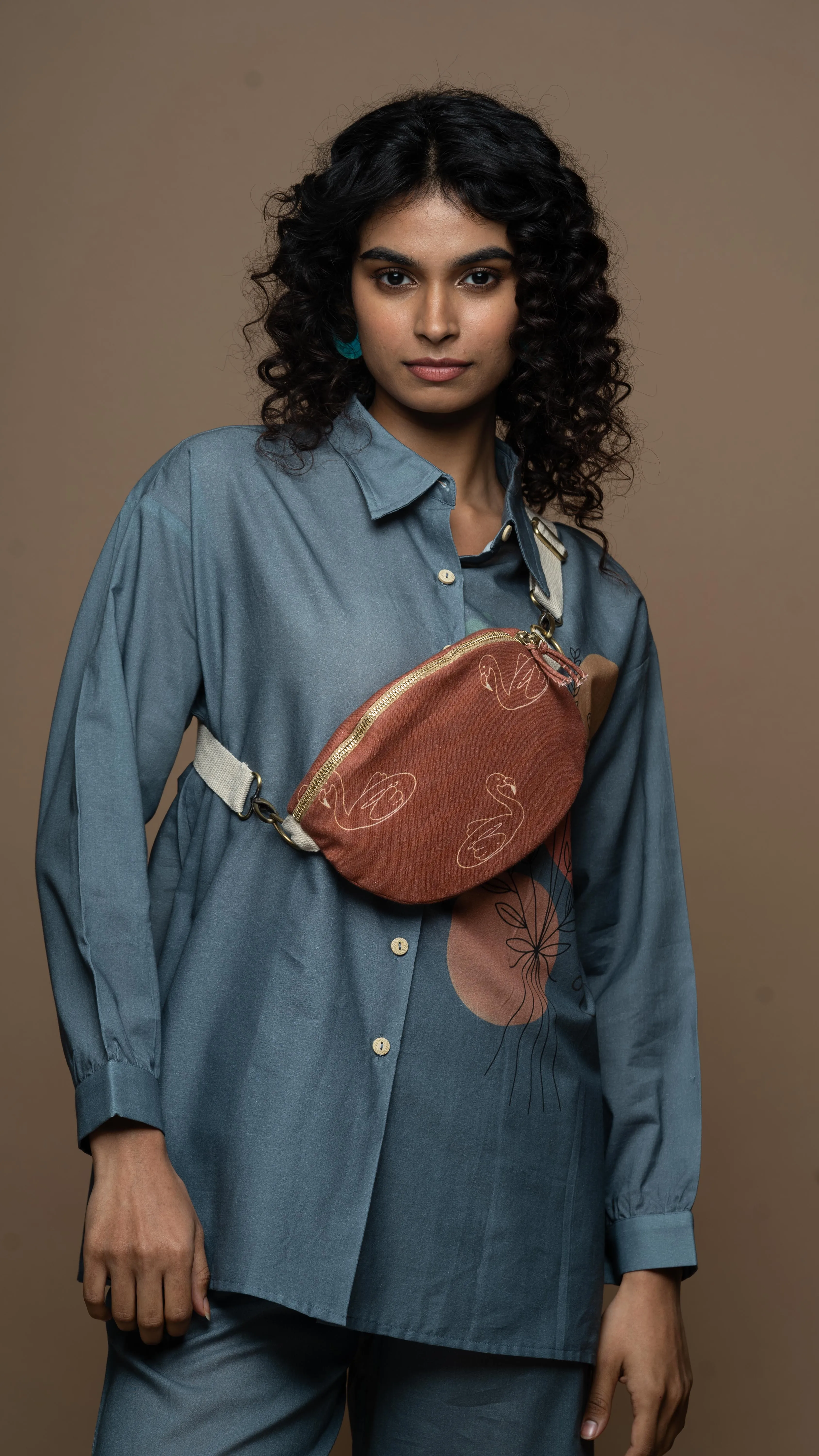 Keep Floating - Muted Rust Bum Bag