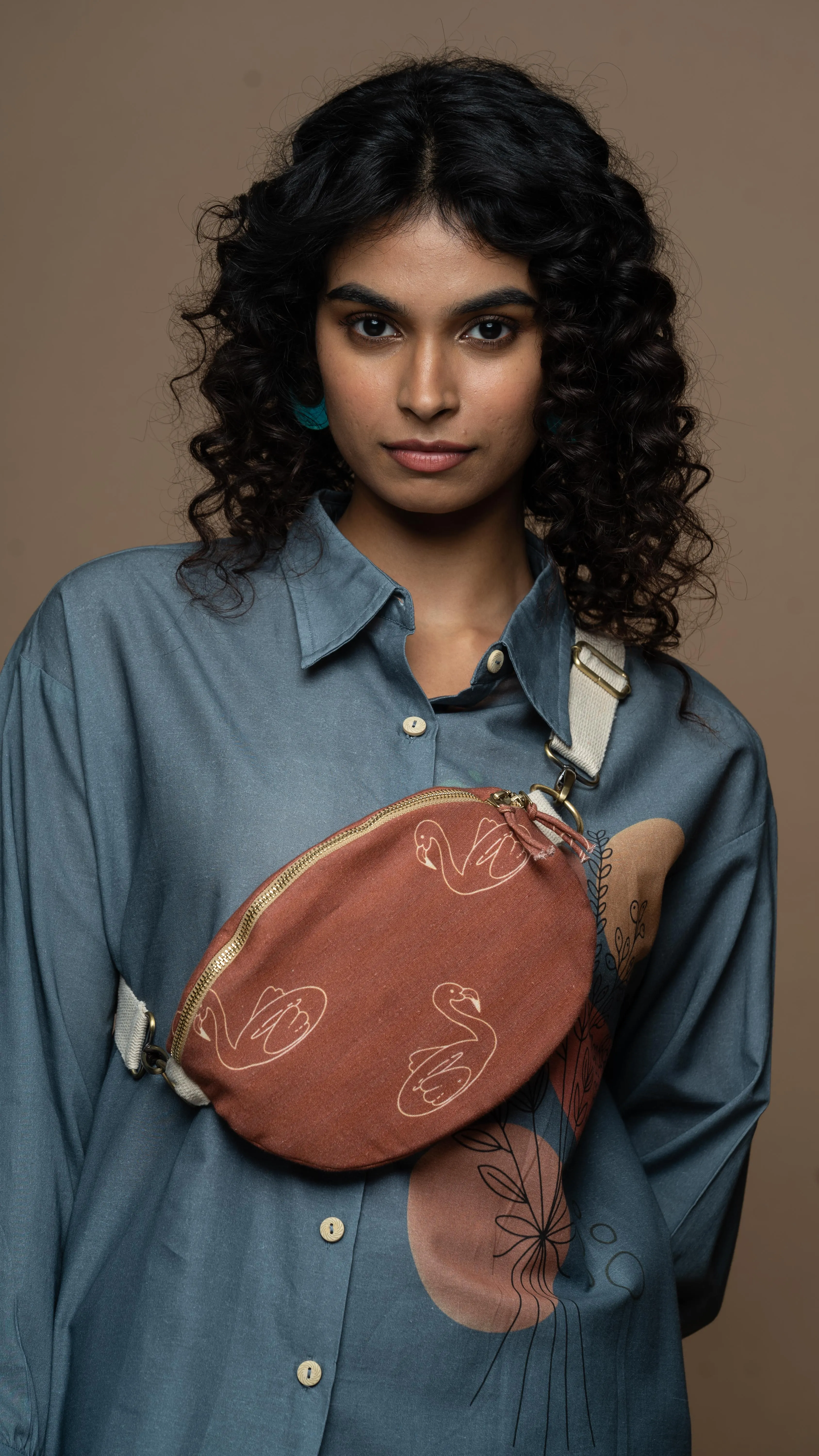 Keep Floating - Muted Rust Bum Bag
