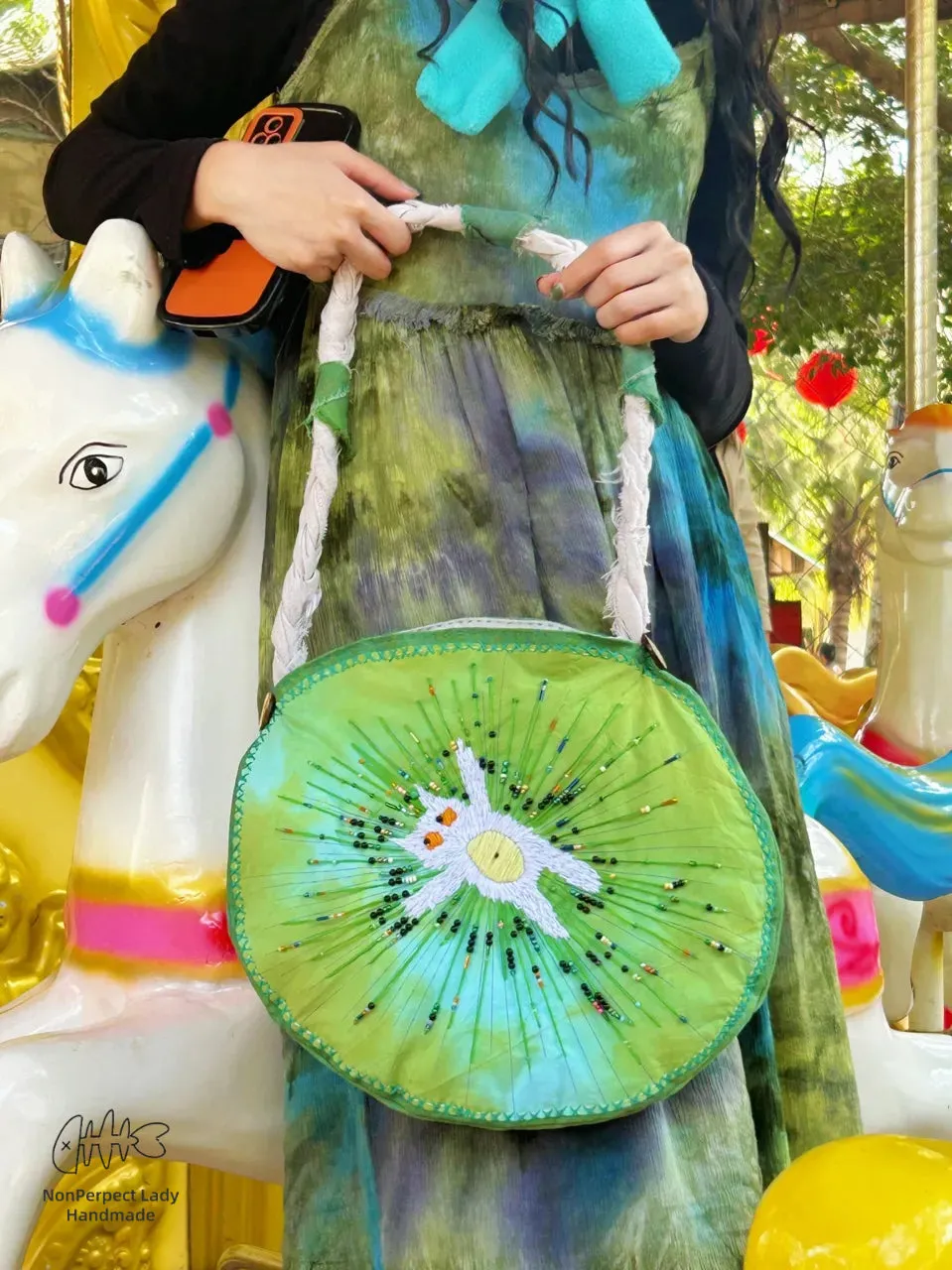 Kiwi Spring丨Original Fruits Shape Handmade Handbags