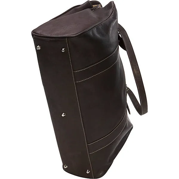 LADIES BUCKLE LAPTOP TOTE